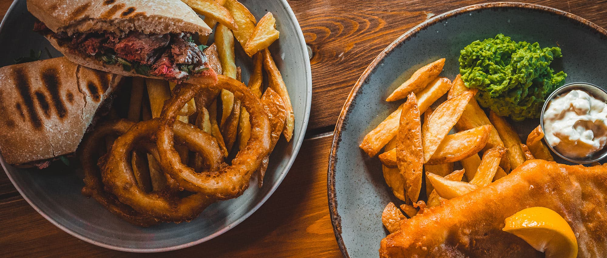 best bar food in Edinburgh fountain park pub food